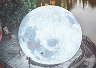 Dev Şişme Reklam Ay Modeli Büyük Gezegenler Küre Balon Dekorasyon İçin Led