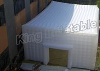 Marquee Takviyeli Dikiş Şişme Etkinlik Çadırı PVC Streç Kapı ve Pencereli Yapı Çadırı
