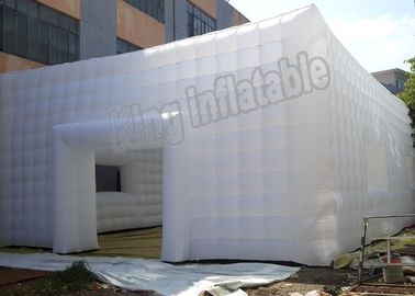 Marquee Takviyeli Dikiş Şişme Etkinlik Çadırı PVC Streç Kapı ve Pencereli Yapı Çadırı