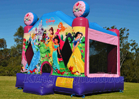 Disney Prenses Şişme Zıplayan Şato kızlar için açık hava partileri Zıplayan Sıçrama Evi