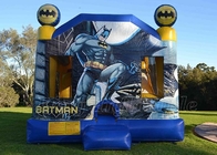 Süper Kahramanlar Batman Çocuk Yaşam Dolu Kale Combo Şişme Bouncer Sıçrama Evi