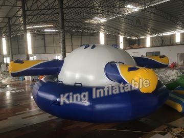 Su Parkı / Su Sporları İçin Dayanıklı 0.9mm PVC Hava Geçirmez Şişme Saturn Su Toy