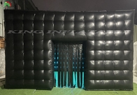 Ticari gece kulübü çadır taşınabilir siyah şişme gece kulübü etkinlikleri parti kiralama çadırı