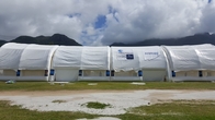 Şişme parti çadırı Büyük açık havada küp düğün partisi kamp yapımı açık havada etkinlikler için şişme etkinlik çadırı