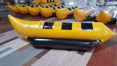 0.9mm PVC Tente Malzemesi ile 3 Koltuk Şişme Su Muz Teknesi