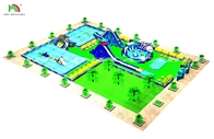 Su Parkı Projesi Tasarımı Oynak Alanı Oyunlar Şişme Engelleme Kursu Havuzlu Su Atlama Kaydırma