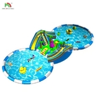 Eğlence Parkı Şişme Su Parkı Oyun Büyük Oyun Kaydırma Çocuk Oyun Evi Açık Alan Ekipmanı