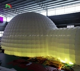 Yeni Tasarım Açık Açık Dev Igloo LED 2 Tünel Giriş Partisi İçin Şişme Kubbe Çadırı