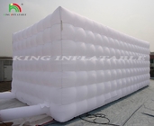 Işıklı Dev şişme etkinlik çadırı mühürlü şişme küp çadırı hava geçirmez PVC parti etkinlik çadırı