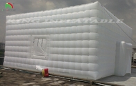 Açık hava düğün çadırı şişme hava çadırı parti için sergi küpü için bina yapıları