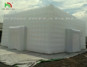 Açık hava düğün çadırı şişme hava çadırı parti için sergi küpü için bina yapıları