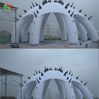Beyaz şişme çadır Açık hava şişme özel çadır PVC çadır şişme sergi çadırları