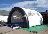 7 * 5m Beyaz PVC Tente Tüneli Sahne Özelleştirilmiş Şişme Çim Çadırı için Özelleştirilmiş