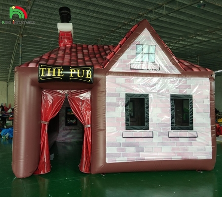 Fabrika Doğrudan Toptan Taşınabilir Açık Hava Kampı Şişme Ev Şişme Bira Çadırı Şişme Pub Parti İçme