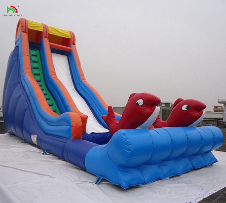 Eğlence Parkı Üst Kalite Şişme Dalga Su Islak Kaydırma Kiralık İş için