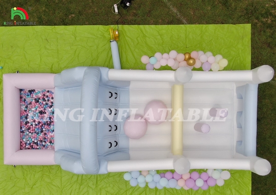 Şişkin Çöpçatan Kombo Engel Kursu Çöpçatan Kale Evi Kaydırmalarla Top Çukuruna tırmanma üfleyicisi