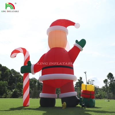 20ft 26ft 33ft Noel Dış Dekorasyonu Reklam için Dev Şişme Noel Baba