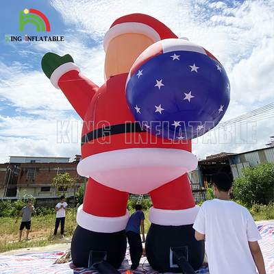20ft 26ft 33ft Reklam Havalandırılabilir Noel Baba Noel Partisi Dekorasyonu İçin