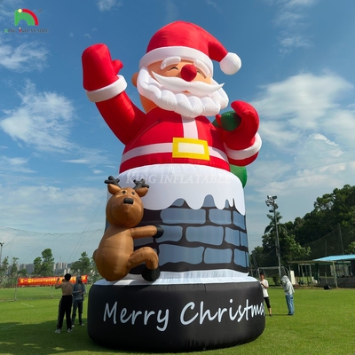 20ft 26ft 33ft Şişme Noel Baba Dönüşümlü Dönüşümlü Noel Baba Dönüşümlü Noel Baba