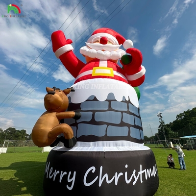 20ft 26ft 33ft Şişme Noel Baba Dönüşümlü Dönüşümlü Noel Baba Dönüşümlü Noel Baba