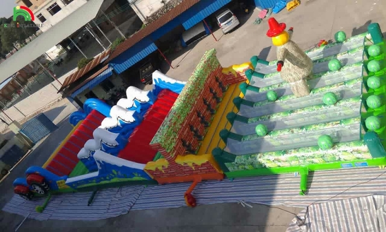 Ticari Bounce House Yetişkin Oyun Engelleme Kursu Çocuk Spor Aktiviteleri Şişme Engelleme Kursu Yetişkinler İçin Şişme