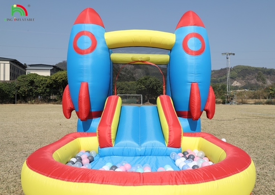 Kapalı Açık Hava Partisi Şişme Atlama Evi Bebek Atlama Evi Top Çukurlu Kaydırma Basket Trampolin