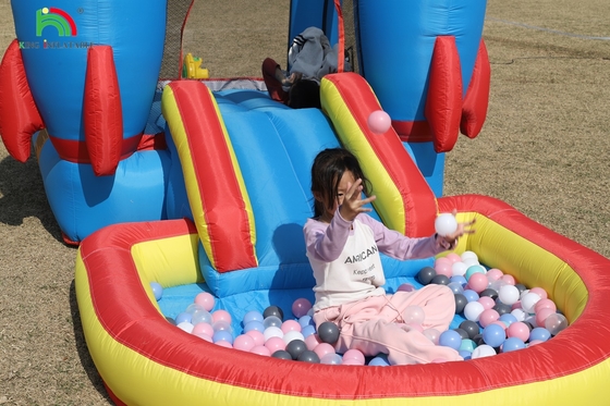 Kapalı Açık Hava Partisi Şişme Atlama Evi Bebek Atlama Evi Top Çukurlu Kaydırma Basket Trampolin