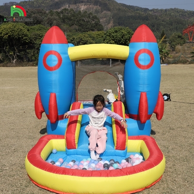Kapalı Açık Hava Partisi Şişme Atlama Evi Bebek Atlama Evi Top Çukurlu Kaydırma Basket Trampolin