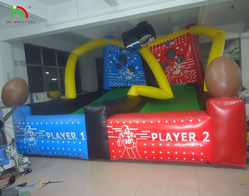 Açık hava şişme eğlence oyunları spor oyun kurucu Blitz şişme futbol atış oyunu