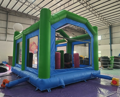 Şişme Dövüş Arenası Yetişkinler Çocuklar Trampolin Parkı Şişme Gladiator Dövüş Oyunu Atlama Kalesi