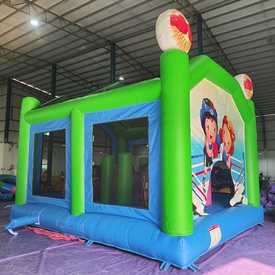 Şişme Dövüş Arenası Yetişkinler Çocuklar Trampolin Parkı Şişme Gladiator Dövüş Oyunu Atlama Kalesi