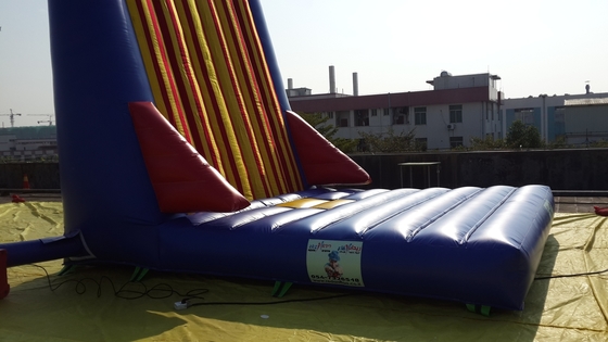 Fabrika Toptan Satış Ticari Açık Hava Spor Oyunu Yetişkinler için Şişme Yapışkan Duvar Oyunu Şişme Zıplama Zıplayan Kale