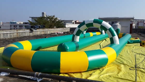 Açık Hava Şişme Go Kart Yarış Pisti Çekici Şişme Yarış Pisti, Çarpışan Arabalar İçin