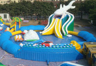 Açık Yaz Su Oyunları 30m Çapı için İnanılmaz Dev PVC Şişme Su Parkları