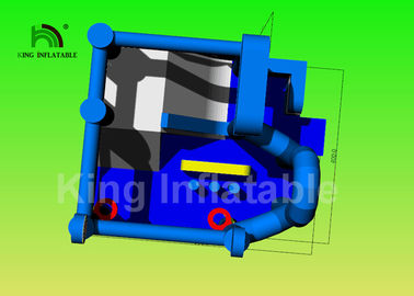 Dayanıklı 0.45mm PVC Şişme Kaymak Atlama Kalesi / Çocuk Yaşam Dolu Kale