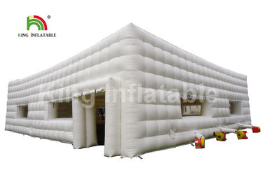 Kiralama / Reklam Şişme Kabin İçin Beyaz Renk 11 X 6m Şişme Küp Çadır