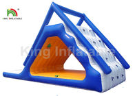 CE / UL 0.9mm PVC Tente Yetişkinler İçin Dayanıklı Şişme Su Oyuncak Yüzen Slayt