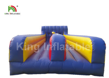 Dijital Baskı ile 0.55mm PVC 2 Şerit Şişme Bungee Run Yarışı Spor Oyunu
