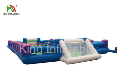 0.45mm - 0.55mm PVC Şişme Spor Oyunları Yetişkin İçin İnsan Vücudu Sınırlı Futbol Sahası Oyunu