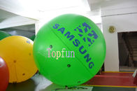 Çok renkli Açık Etkinlik Reklam Plastik Infalatable Helyum Balonları