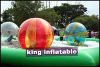 Renkli PVC Şişme Su Topu / Eğlence Parkı İçin 2m Çaplı Su Topu