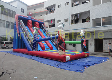 Açık Spider - Plato PVC By Jump Bouncer ile Man Tek Lane Şişme Kuru Slayt