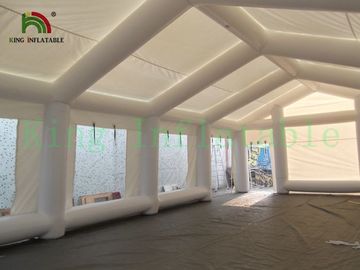 Fuar için Ticari Dayanıklı Beyaz Şişme Etkinlik Çadırı PVC Tente veya Oxford