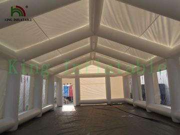 Fuar için Ticari Dayanıklı Beyaz Şişme Etkinlik Çadırı PVC Tente veya Oxford