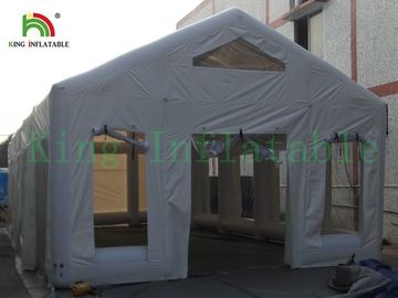 Fuar için Ticari Dayanıklı Beyaz Şişme Etkinlik Çadırı PVC Tente veya Oxford