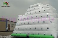 0.9mm PVC Tente Beyaz / Yeşil Şişme Su Toy Su Parkı İçin Dev Buzdağı