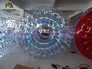 Heyecan verici Şişme Su Oyuncakları 1.0mm Şeffaf PVC&amp;#39;den Rulo Topa Yürüyün
