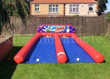 Özelleştirilmiş Ourdoor Şişme Spor Oyunları, Hava Geçirmez PVC İnsan Bowling Topu