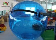 CE Onaylı Hava Pompası ile Mavi 1.0 mm PVC Veya TPU Su yürüme topu / Su Topu