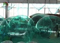Eko-arkadaş Yeşil PVC Şişme Su Topu Yürüyüşü 2 m Dia Su Topu Su Eğlencesi